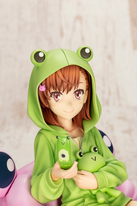 とある科学の超電磁砲t 御坂美琴ゲコ太まみれver フィギュア Kotobukiya とある科学の超電磁砲t 御坂美琴ゲコ太まみれver フィギュア Kotobukiya