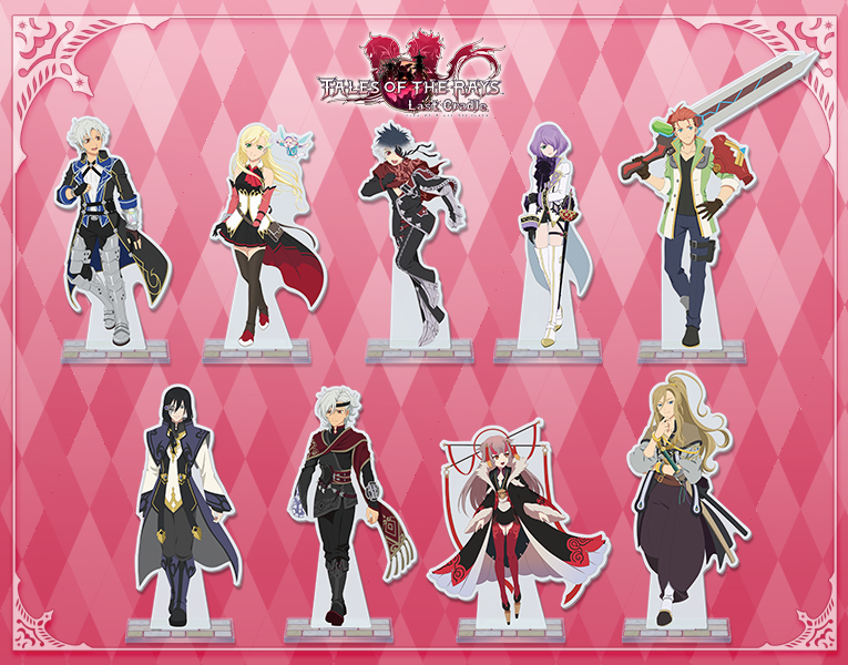 アクリルスタンドコレクション テイルズ オブ ザ レイズ 4th Anniversary Ver イクス ミリーナ コーキス カーリャ マーク フィリップ ナーザ メルクリア バルド コトブキヤショップ限定品 Es 男性キャラ Kotobukiya