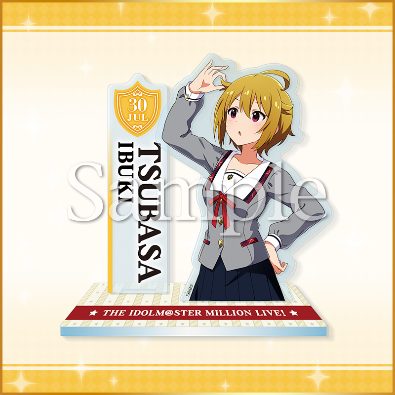 アイドルマスター ミリオンライブ！ バースデーアクリルカードスタンド 