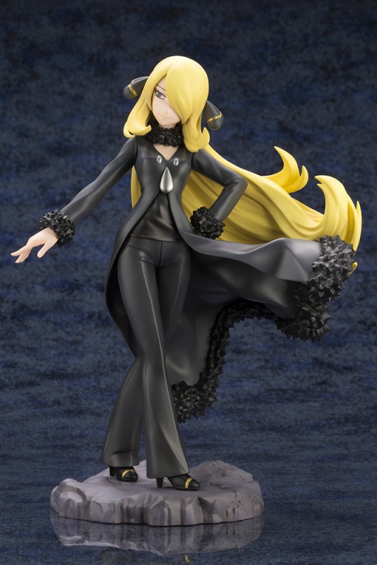 ポケットモンスター ポケモン Artfx J シロナ With ガブリアス フィギュア Kotobukiya