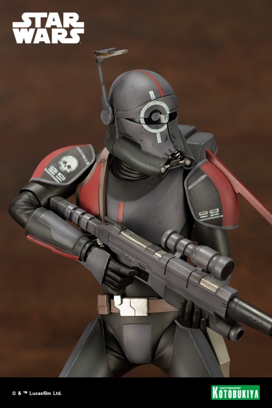 ArtFX Clone Force 99 The Bad Batch CT-9904 Crosshair(Star Wars: The Bad Batch)