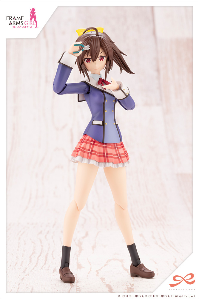 最前線の 創彩少女庭園 フレームアームズ ガール 源内あお 若葉女子高校 冬服 22年12月内 Yyds Pn Bobong Go Id
